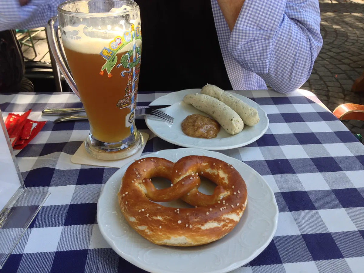 Weißwurst Bavaria's Breakfast in Munich