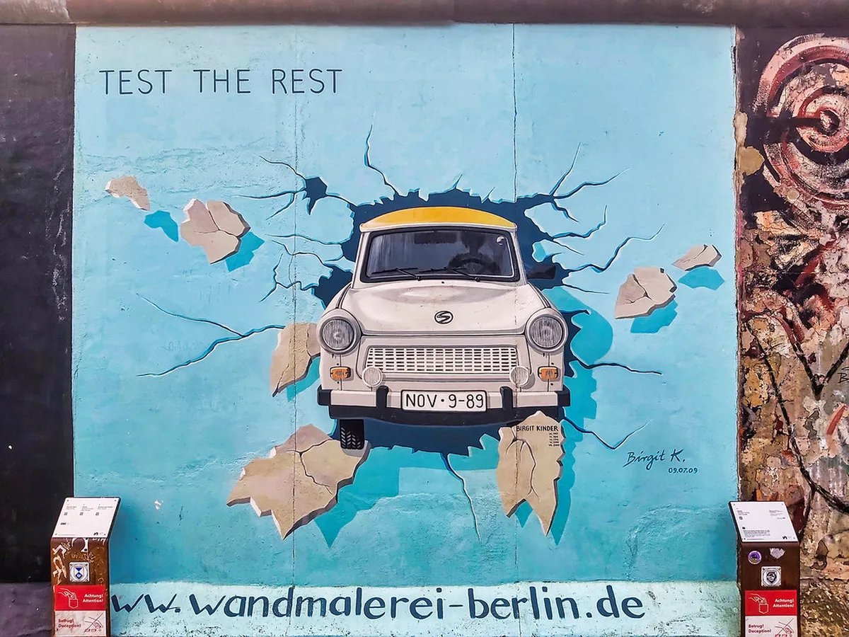 East Side Gallery — a highlight of Berlin, Germany