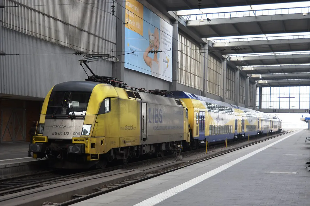 Salzburg Hbf Train in Munich