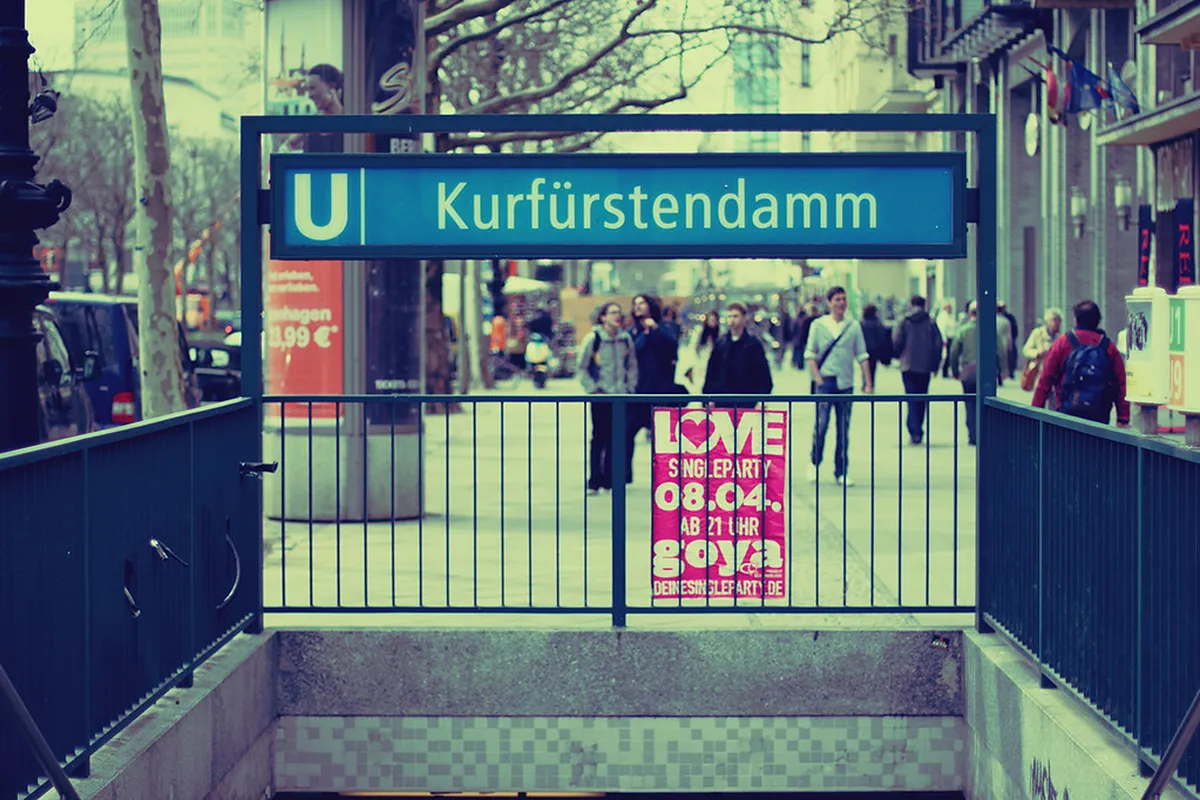 Kurfürstendamm Ku'damm — a highlight of Berlin, Germany